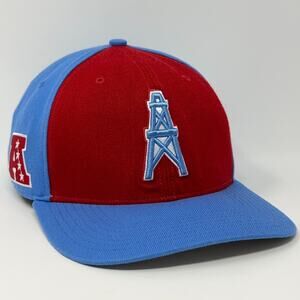 Houston Oilers Hat Baseball Cap 47 Brand Tennessee Titans Texans Snapback Blue